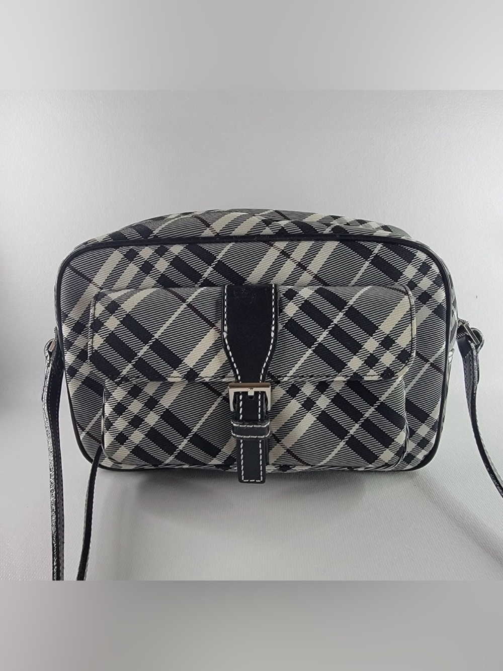 BURBERRY Blue Label Canvas Crossbody Bag